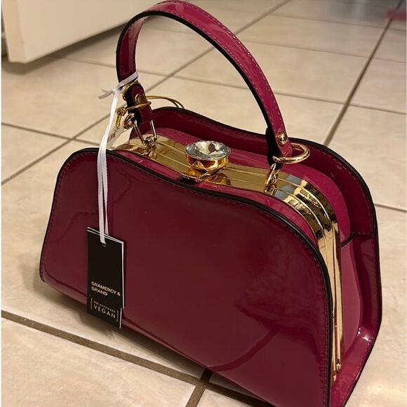 NWT Gramercy & Grand Vegan Handbag - Picture 3 of 4